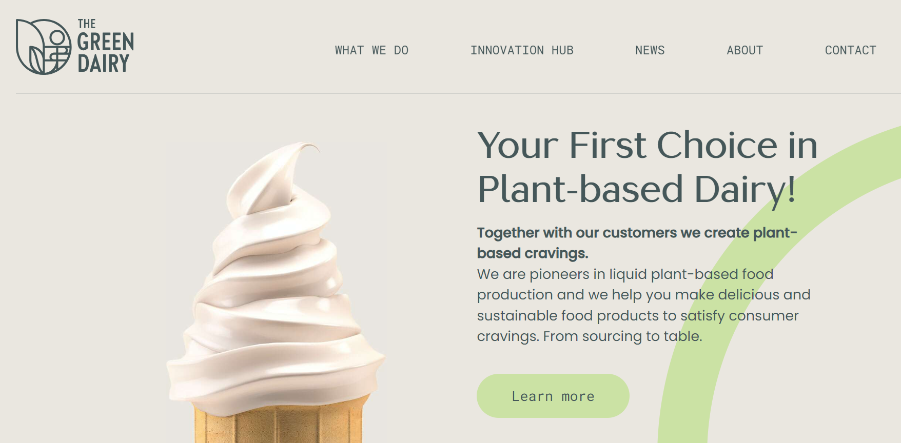 Välkommen som partner hos oss: The Green Dairy